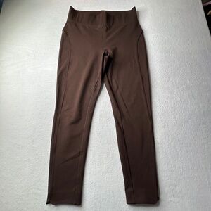 Seven7 Women Legging Yoga Workout Athletic Large Comfort Brown High Rise